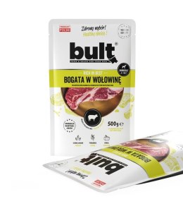 Bult BULT mielonka bogata w wołowinę saszetka dla psa 500g