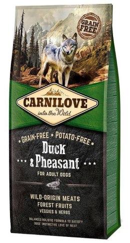 CARNILOVE CARNILOVE DUCK&PHEASANT FOR ADULT 12kg
