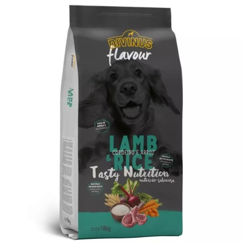 DIVINUS Divinus FLAVOUR dla psa jagnięcina z ryżem 18 kg DIVINUS Divinus FLAVOUR dla psa jagnięcina z ryżem 18 kg