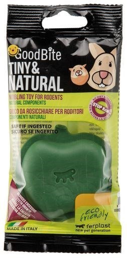 FERPLAST FERPLAST GoodBite Tiny & Natural Apple - gryzak dla gryzoni - 45 g