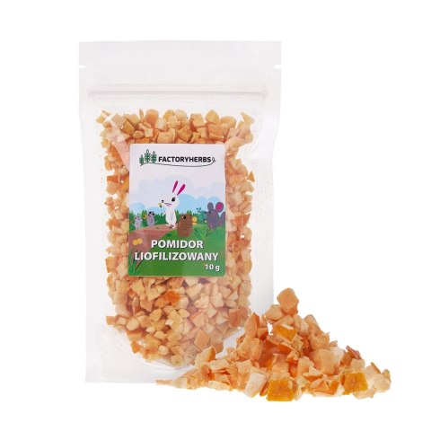 Factoryherbs FACTORYHERBS Pomidor liofilizowany 10g Factoryherbs FACTORYHERBS Pomidor liofilizowany 10g