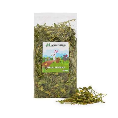 Factoryherbs FACTORYHERBS Ziele lucerny 150g Factoryherbs FACTORYHERBS Ziele lucerny 150g