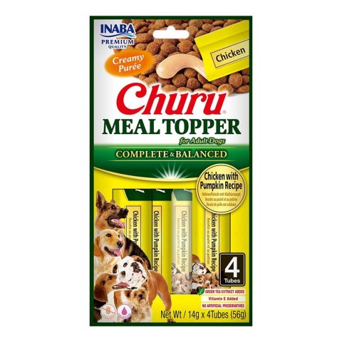 INABA INABA DOG MEAL TOPPER CHICKEN PUMPKIN 4x 14g 56g