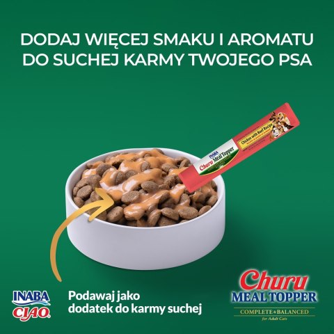 INABA INABA DOG MEALTOPPER CHICKEN BEEF 4x14g 56g INABA INABA DOG MEALTOPPER CHICKEN BEEF 4x14g 56g