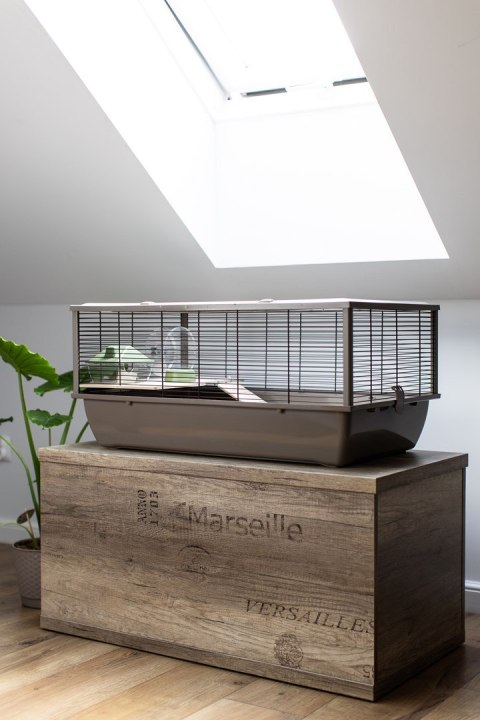 INTER-ZOO INTER-ZOO Klatka BOB + WOOD JAPANDI 780x480x360 INTER-ZOO INTER-ZOO Klatka BOB + WOOD JAPANDI 780x480x360