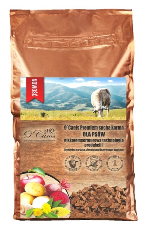 O'Canis O´Canis Premium jagnię,ziemniak,burak dla psa 1,5kg O'Canis O´Canis Premium jagnię,ziemniak,burak dla psa 1,5kg