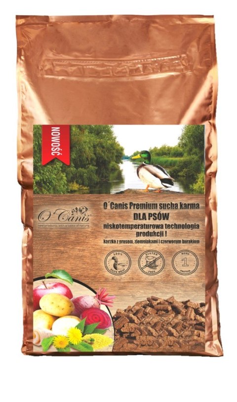 O'Canis O´Canis Premium kaczka,ziemniak,burak dla psa1,5kg O'Canis O´Canis Premium kaczka,ziemniak,burak dla psa1,5kg