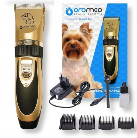 Oromed Oromed Strzyżarka dla psa ORO-PET Clipper Gold Oromed Oromed Strzyżarka dla psa ORO-PET Clipper Gold