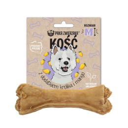 PAKA ZWIERZAKA Paka Zwierzaka Kość z dodatkiem królika i mango M-12 cm 55g