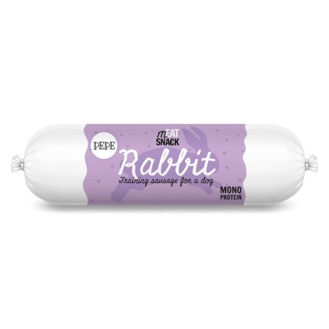 PAKA ZWIERZAKA Paka Zwierzaka Pepe kiełbaski meat snack królik 200g PAKA ZWIERZAKA Paka Zwierzaka Pepe kiełbaski meat snack królik 200g