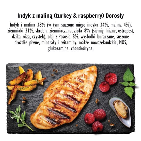 PAKA ZWIERZAKA Paka Zwierzaka Seventh Heaven Indyk z maliną M 1,5kg PAKA ZWIERZAKA Paka Zwierzaka Seventh Heaven Indyk z maliną M 1,5kg
