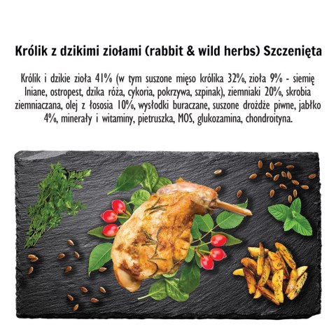 PAKA ZWIERZAKA Paka Zwierzaka Seventh Heaven Królik z dzikimi ziołami PUPPY S 1,5kg PAKA ZWIERZAKA Paka Zwierzaka Seventh Heaven Królik z dzikimi ziołami PUPPY S 1,5kg