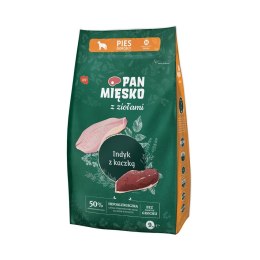 PAN MIĘSKO Pan Mięsko Indyk z kaczką (dorosły) M 9kg