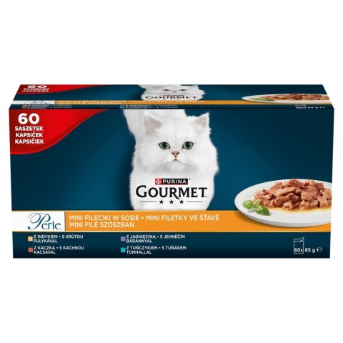 PURINA NESTLE PURINA GOURMET PERLE GiG MV Duck 60x85g PURINA NESTLE PURINA GOURMET PERLE GiG MV Duck 60x85g