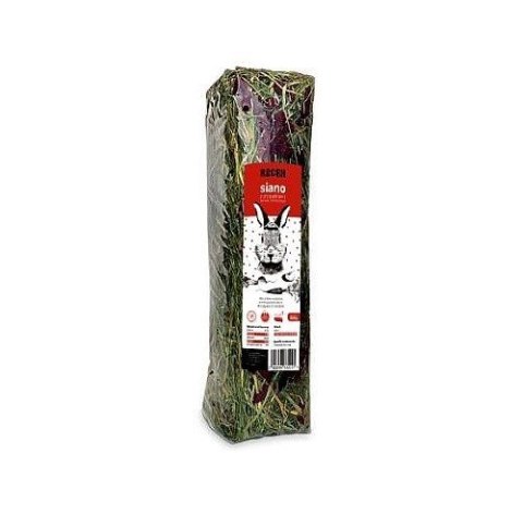 RECEK RECEK Siano Łąkowe z dodatkiem buraka czerwonego 1kg RECEK RECEK Siano Łąkowe z dodatkiem buraka czerwonego 1kg