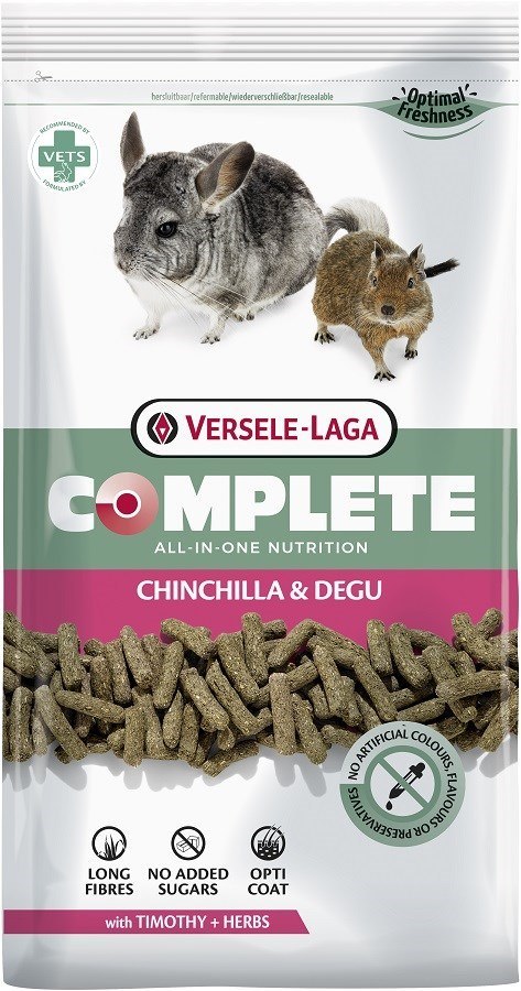 VERSELE-LAGA VERSELE LAGA Chinchilla & Degu Complete - pokarm dla szynszyli i koszatniczek 1,75kg VERSELE-LAGA VERSELE LAGA Chinchilla & Degu Complete - pokarm dla szynszyli i koszatniczek 1,75kg