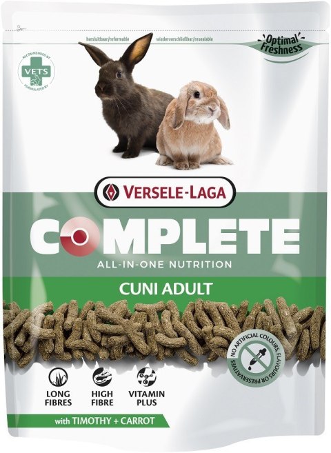 VERSELE-LAGA VERSELE LAGA Complete Cuni Adult - Karma dla królików - 500 g VERSELE-LAGA VERSELE LAGA Complete Cuni Adult - Karma dla królików - 500 g