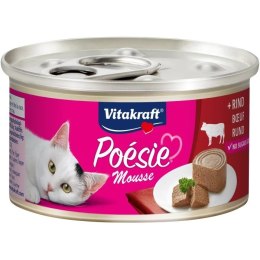 Vitakraft VITAKRAFT POESIE MUS wołowina karma dla kota 85g