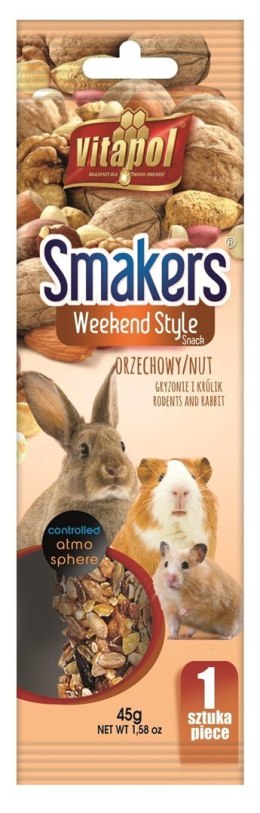 Vitapol Smakers orzechowy dla gryzoni (weekend style)