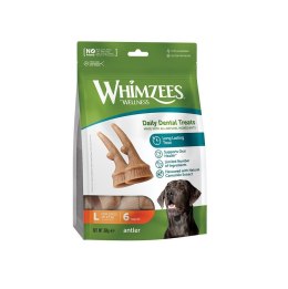 WHIMZEES WHIMZEES Gryzak dentystyczny Wege Róg L x6