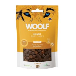 WOOLF WOOLF SOFT CUBES RABBIT MONOPROTEIN przysmak dla psa -100g