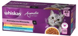 Whiskas WHISKAS Saszetki aromatyczne mix smaków 40x85g