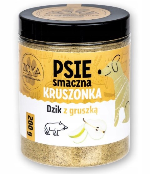 ZOYA ZOYA Kruszonka Dzik - Przysmak dla psów - 200g ZOYA ZOYA Kruszonka Dzik - Przysmak dla psów - 200g