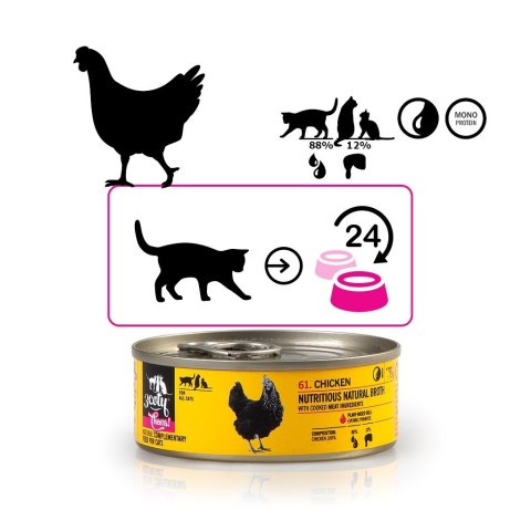 3coty 3Coty CHICKEN Cheers! Complementary feed for cats 75g 3coty 3Coty CHICKEN Cheers! Complementary feed for cats 75g