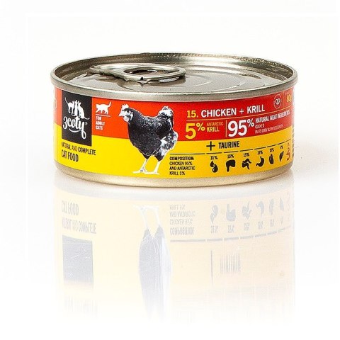 3coty 3Coty CHICKEN + KRILL for Adult cats 80g 3coty 3Coty CHICKEN + KRILL for Adult cats 80g