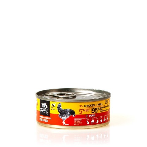3coty 3Coty CHICKEN + KRILL for Kittens 80g 3coty 3Coty CHICKEN + KRILL for Kittens 80g