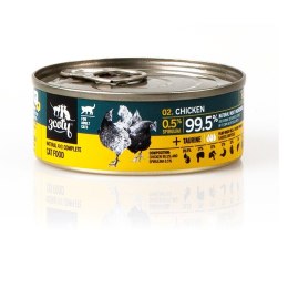 3coty 3Coty CHICKEN with Spirulina for Adult cats 80g