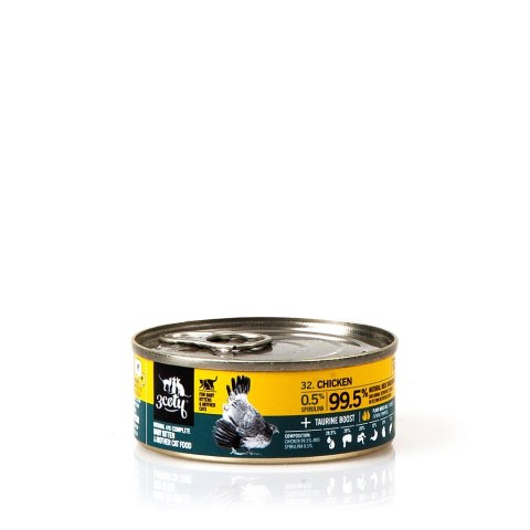 3coty 3Coty CHICKEN with Spirulina for Baby Kittens and Feeding Mother Cats 80g 3coty 3Coty CHICKEN with Spirulina for Baby Kittens and Feeding Mother Cats 80g