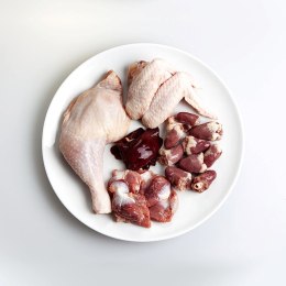 3coty 3Coty CHICKEN with hearts for Adult cats 80g