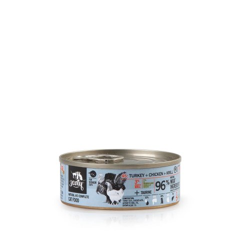 3coty 3Coty TURKEY + CHICKEN + KRILL for Senior Cats 80g 3coty 3Coty TURKEY + CHICKEN + KRILL for Senior Cats 80g