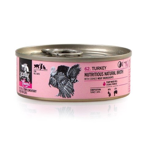 3coty 3Coty TURKEY Cheers! Complementary feed for cats 75g 3coty 3Coty TURKEY Cheers! Complementary feed for cats 75g