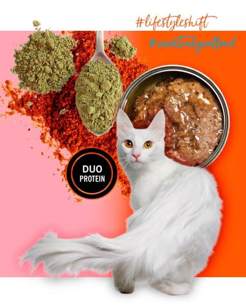 3coty 3Coty TURKEY + KRILL Coat Support for Sterilised and Overweight cats 80g 3coty 3Coty TURKEY + KRILL Coat Support for Sterilised and Overweight cats 80g