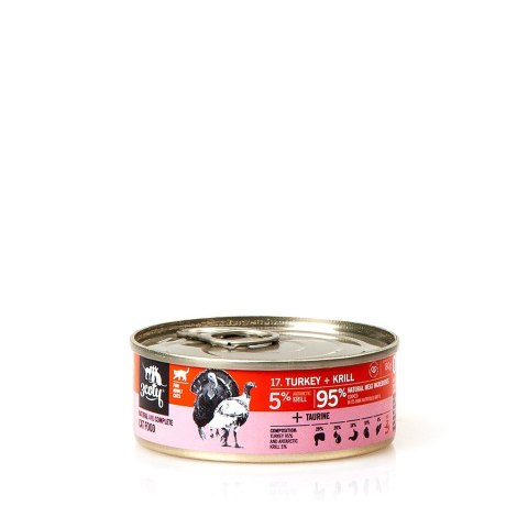 3coty 3Coty TURKEY + KRILL for Adult cats 80g 3coty 3Coty TURKEY + KRILL for Adult cats 80g