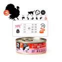 3coty 3Coty TURKEY + KRILL for Adult cats 80g