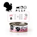 3coty 3Coty TURKEY for Adult cats 80g