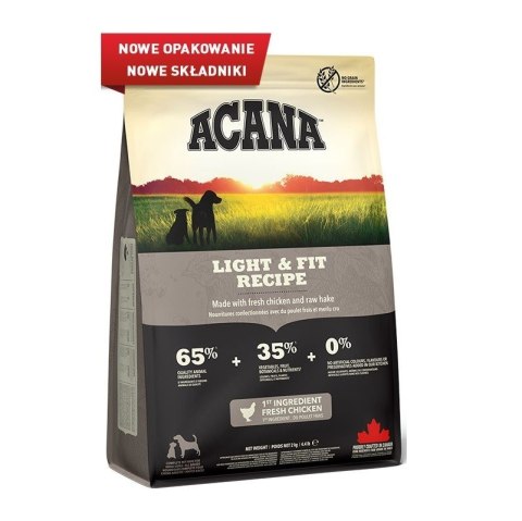 ACANA ACANA Adult Light & Fit 2kg ACANA ACANA Adult Light & Fit 2kg