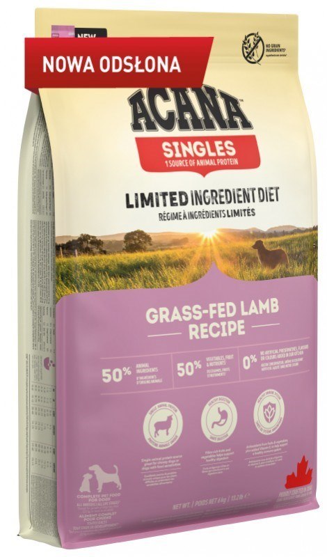ACANA ACANA Grass-Fed lamb dog 6kg ACANA ACANA Grass-Fed lamb dog 6kg
