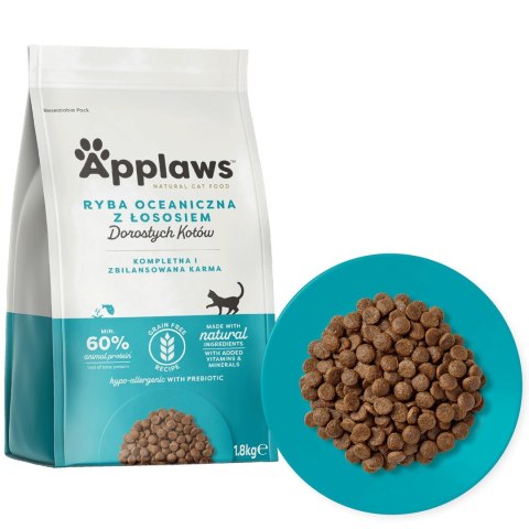 Applaws Applaws Cat Dry Adult Ocean Fish with Salmon 1.8kg Applaws Applaws Cat Dry Adult Ocean Fish with Salmon 1.8kg