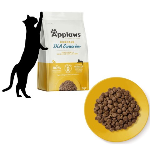 Applaws Applaws Cat Dry Senior Chicken 2kg Applaws Applaws Cat Dry Senior Chicken 2kg