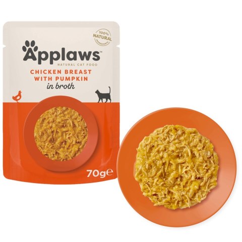 Applaws Applaws Cat Pouch Chicken & Pumpkin & Wild Rice 70g Applaws Applaws Cat Pouch Chicken & Pumpkin & Wild Rice 70g