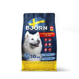 BJORN BJORN z wołowiną 33% mięsa karma dla psa 10kg