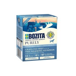 BOZITA BOZITA Purely wołowina z reniferem pasztecik z kawałkami mięsa 370g