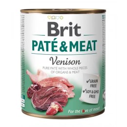 Brit BRIT PATE&MEAT VENISON 800g