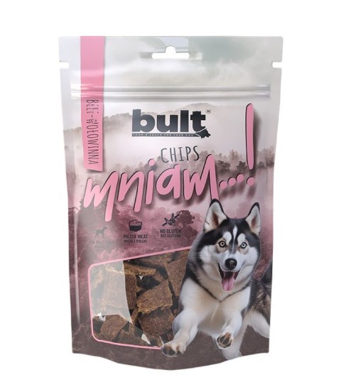Bult BULT Chipsy wołowe dla psa 100g Bult BULT Chipsy wołowe dla psa 100g