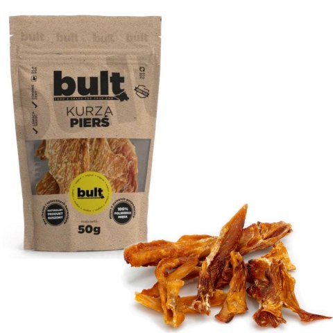 Bult BULT Eko przysmak kurza pierś 50g Bult BULT Eko przysmak kurza pierś 50g