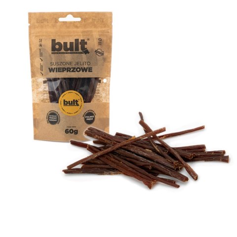 Bult BULT Eko przysmak suszone jelito wieprzowe 60g Bult BULT Eko przysmak suszone jelito wieprzowe 60g